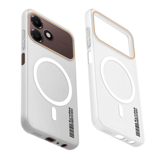 Colourful Frosted Matte With Raised Camera Protection Back Cover Case For Oppo A6C 4G