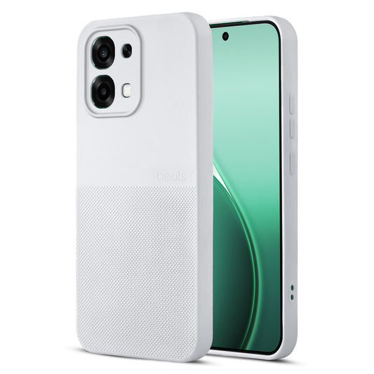 Durable Silicone Matte Back Cover with Textured Grip & Raised Camera Edges for Oppo F33 5G