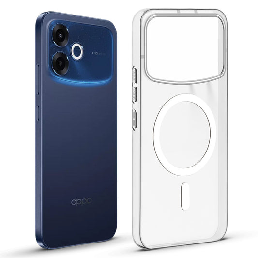 Anti-Yellow Scratch Resistant Case Support Magnetic Accessories Back Cover For Oppo F33 Pro 5G
