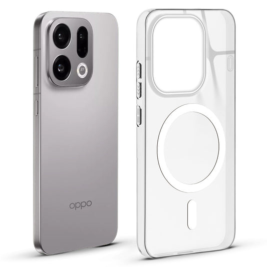 Anti-Yellow Scratch Resistant Case Support Magnetic Accessories Back Cover For Oppo Find X9s 5G