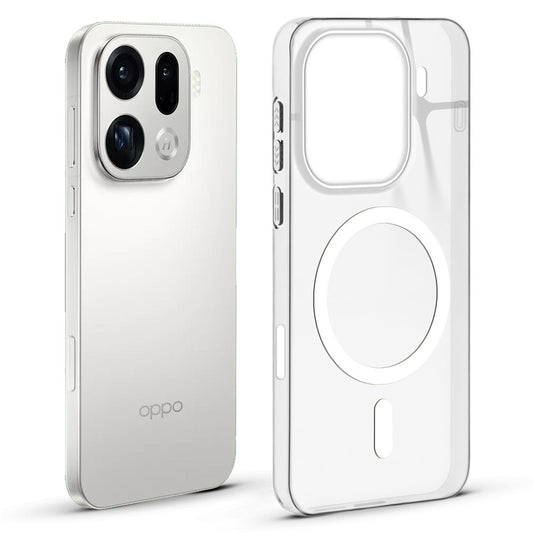 Anti-Yellow Scratch Resistant Case Support Wireless Charging Back Cover For Oppo Find X9 Pro 5G