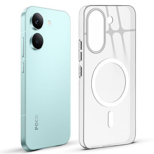 Anti-Yellow Scratch Resistant Case Support Magnetic Accessories Back Cover For Poco X8 Pro 5G