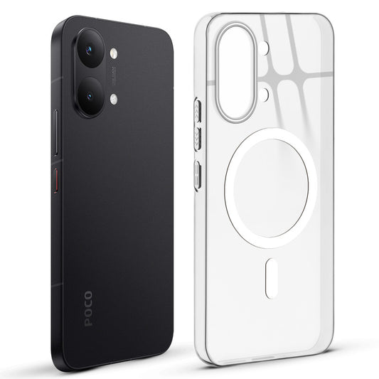 Anti-Yellow Colored Camera Line Case Support Magnetic Accessories Back Cover For Poco X8 Pro Max 5G