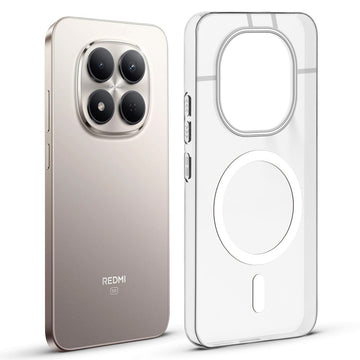 Anti-Yellow Colored Camera Line Case Support Magnetic Accessories Back Cover For Redmi Note 15 Pro 5G