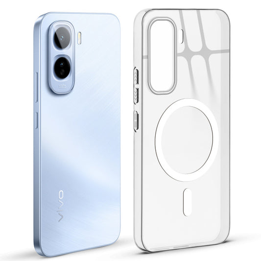 Anti-Yellow Scratch Resistant Case Support Magnetic Accessories Back Cover For Vivo T5 Pro 5G