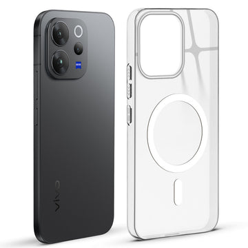 Glossy Hard Magnetic Accessories Support Case Vivo V70 Elite 5G