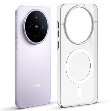 Anti-Yellow Scratch Resistant Case Support Wireless Charging Back Cover For Vivo X200T 5G