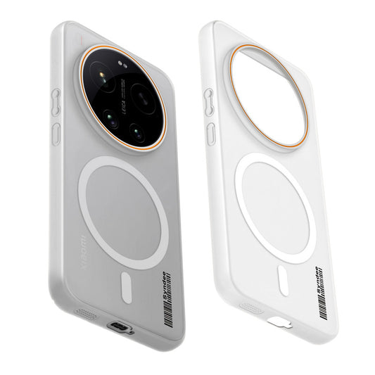 Colourful Frosted Matte Wireless Charging Support Back Cover Case for Xiaomi 17 Ultra 5G With Raised Camera Protection