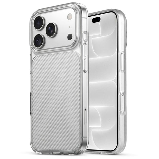 Premium Anti-Yellow Carbon Fiber Case for Apple iPhone 18 Pro Max with Rigid Build & Raised Camera Protection