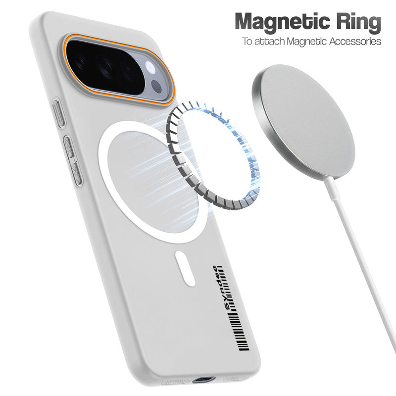 Colourful Frosted Matte Wireless Charging Support Back Cover Case for Google Pixel 10 Pro 5G With Raised Camera Protection