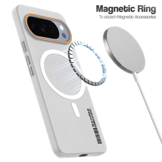Colourful Frosted Matte Wireless Charging Support Back Cover Case for Google Pixel 10 Pro 5G With Raised Camera Protection