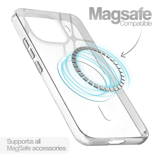 Glossy Hard Magnetic Accessories Support Case iQOO 15R 5G