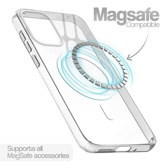 Anti-Yellow Scratch Resistant Case Support Magnetic Accessories Back Cover For OnePlus 15R 5G