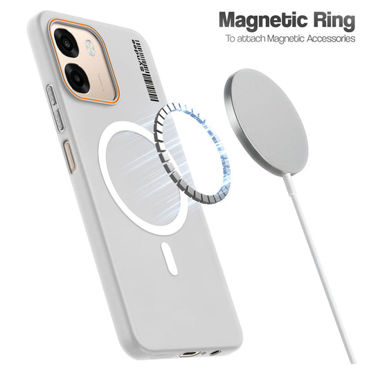 Colourful Frosted Matte With Raised Camera Protection Back Cover Case For Oppo A6s 5G