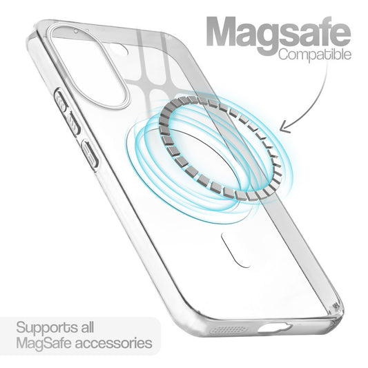 Anti-Yellow Colored Camera Line Case Support Magnetic Accessories Back Cover For Poco X8 Pro 5G