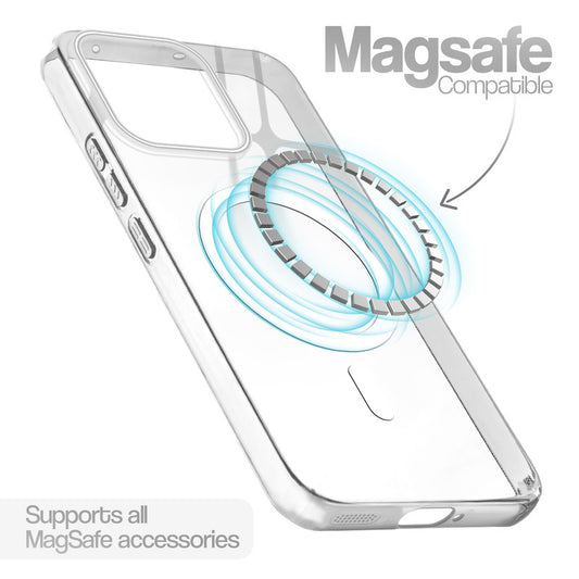 Anti-Yellow Scratch Resistant Case Support Magnetic Accessories Back Cover For Realme 16 Pro 5G