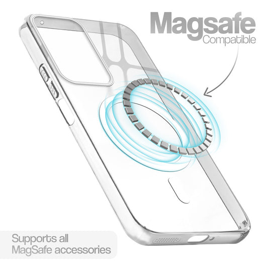 Anti-Yellow Colored Camera Line Case Support Magnetic Accessories Back Cover For Realme C85 5G