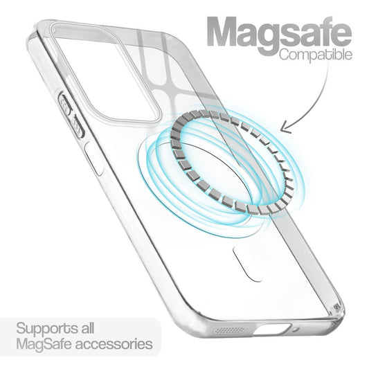 Anti-Yellow Colored Camera Line Case Support Magnetic Accessories Back Cover For Realme P4R 5G