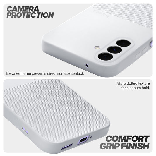 Durable Silicone Matte Back Cover with Textured Grip & Raised Camera Edges for Samsung A27 5G