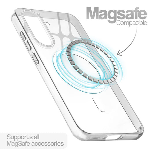 Anti-Yellow Scratch Resistant Case Support Magnetic Accessories Back Cover For Samsung A37 5G