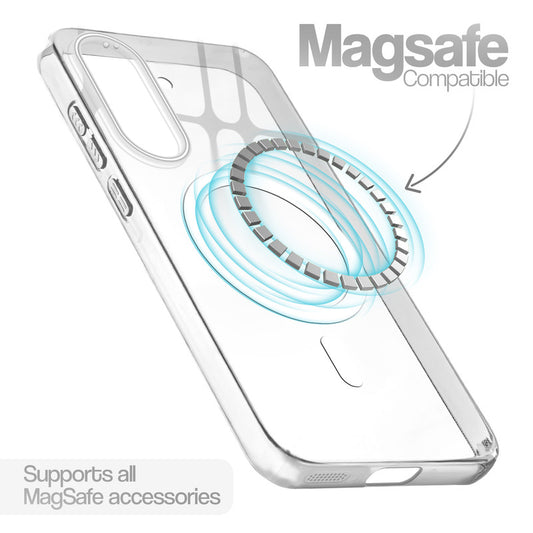 Anti-Yellow Scratch Resistant Case Support Magnetic Accessories Back Cover For Samsung A57 5G