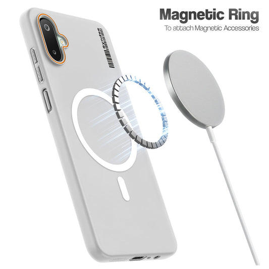 Colourful Frosted Matte With Raised Camera Protection Back Cover Case For Samsung F06 5G
