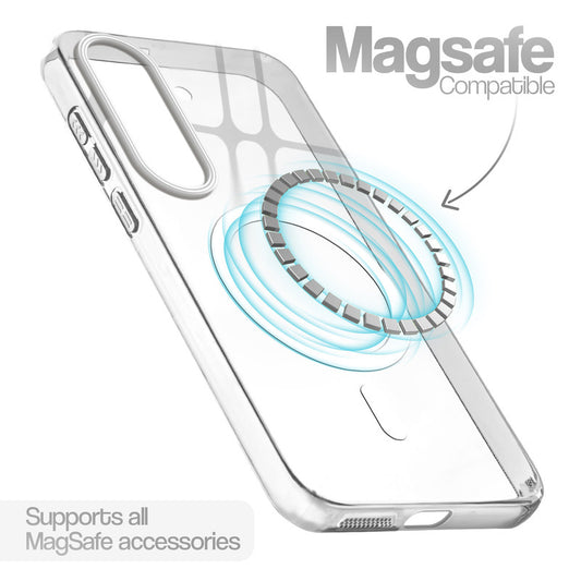Anti-Yellow Scratch Resistant Case Support Wireless Charging Back Cover For Samsung S26 5G