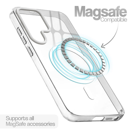 Anti-Yellow Scratch Resistant Case Support Wireless Charging Back Cover For Samsung S26 Ultra 5G