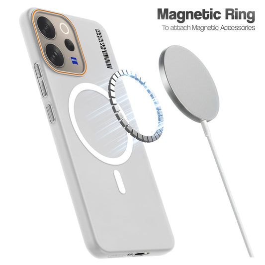 Colourful Frosted Matte With Raised Camera Protection Back Cover Case For Vivo V70 Elite 5G