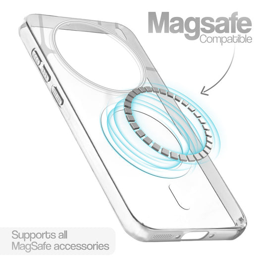 Anti-Yellow Scratch Resistant Case Support Wireless Charging Back Cover For Vivo X200T 5G