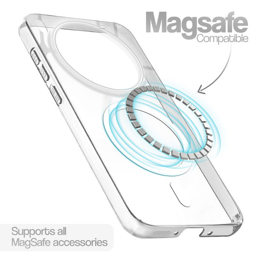 Anti-Yellow Scratch Resistant Case Support Wireless Charging Back Cover For Vivo X300 Pro 5G