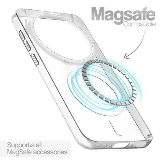 Anti-Yellow Scratch Resistant Case Support Wireless Charging Back Cover For Vivo X300 Ultra 5G