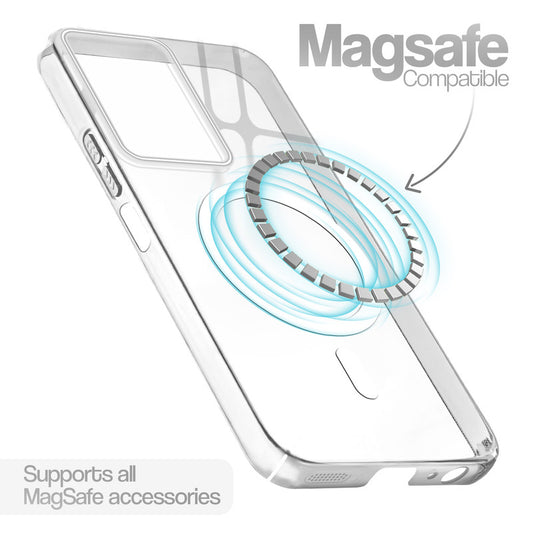 Anti-Yellow Scratch Resistant Case Support Magnetic Accessories Back Cover For Vivo Y17s