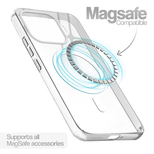 Anti-Yellow Scratch Resistant Case Support Magnetic Accessories Back Cover For Xiaomi 17T 5G