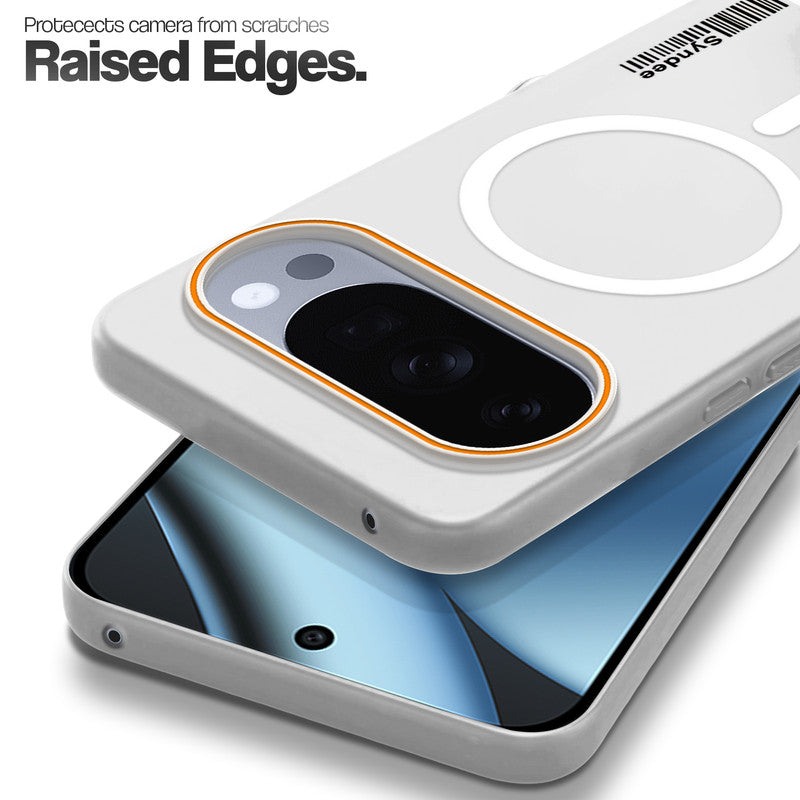 Colourful Frosted Matte Wireless Charging Support Back Cover Case for Google Pixel 10 Pro 5G With Raised Camera Protection