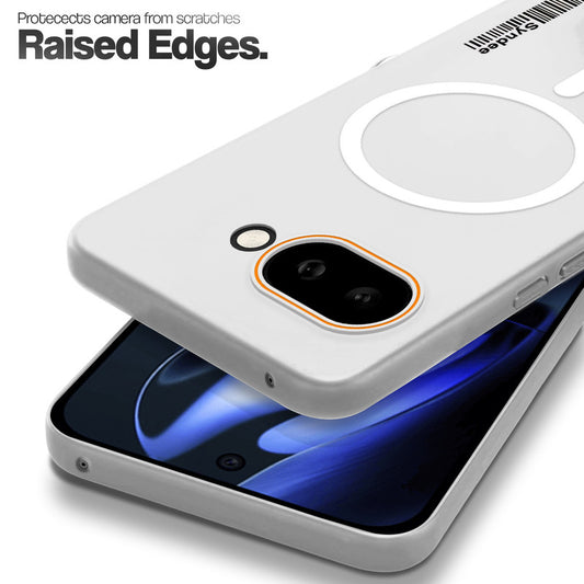 Colourful Frosted Matte Wireless Charging Support Back Cover Case for Google Pixel 10A 5G With Raised Camera Protection