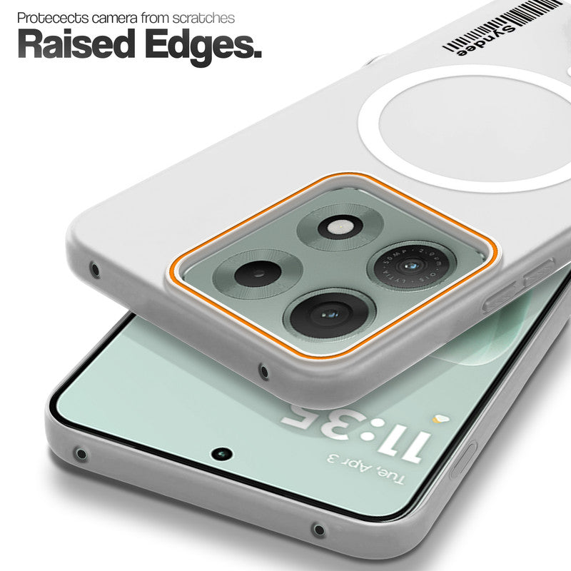 Colourful Frosted Matte Wireless Charging Support Back Cover Case for Motorola Moto Edge 70 Max 5G With Raised Camera Protection