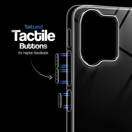 Crystal Clear Anti-Yellow Transparent Back Cover Case With Camera Ring Protection for OPPO K13 Turbo Pro 5G