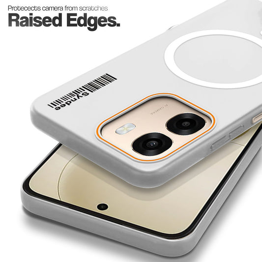 Colourful Frosted Matte With Raised Camera Protection Back Cover Case For Oppo A6s 5G