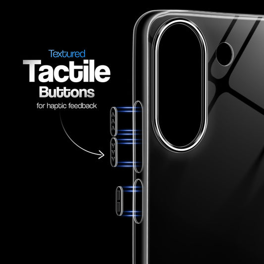 Crystal Clear Anti-Yellow Transparent Back Cover Case With Camera Ring Protection for Poco X8 Pro 5G