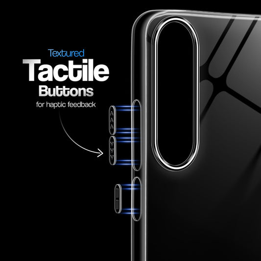 Crystal Clear Anti-Yellow Transparent Back Cover Case With Camera Ring Protection for Vivo V70 FE 5G
