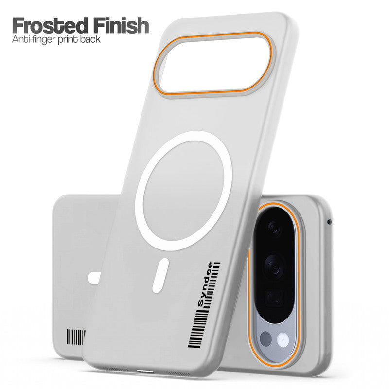 Colourful Frosted Matte Wireless Charging Support Back Cover Case for Google Pixel 10 Pro 5G With Raised Camera Protection