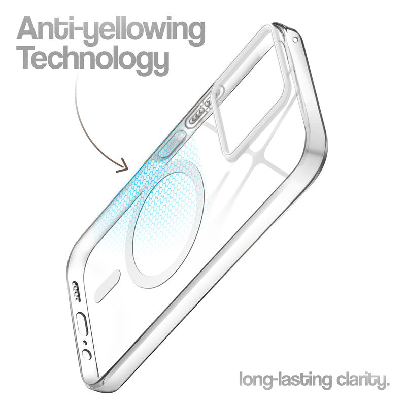 Anti-Yellow Colored Camera Line Case Support Magnetic Accessories Back Cover For Motorola Moto G37 Power 5G