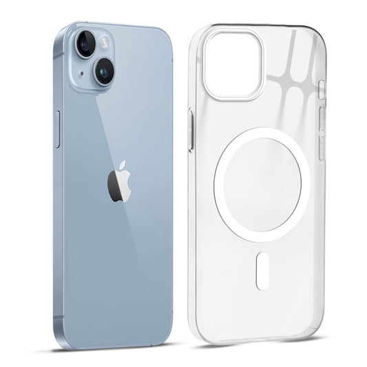 Anti-Yellow Scratch Resistant Case Support Wireless Charging Back Cover For Apple iPhone 14 Plus