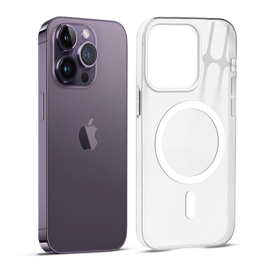 Anti-Yellow Scratch Resistant Case Support Wireless Charging Back Cover For Apple iPhone 14 Pro