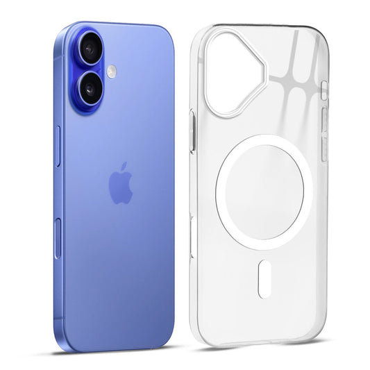 Anti-Yellow Scratch Resistant Case Support Wireless Charging Back Cover For Apple iPhone 16 Plus