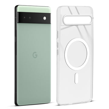 Anti-Yellow Scratch Resistant Case Support Magnetic Accessories Back Cover For Google Pixel 6A