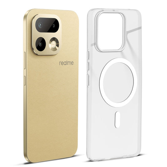 Anti-Yellow Scratch Resistant Case Support Magnetic Accessories Back Cover For Realme 16 Pro Plus 5G