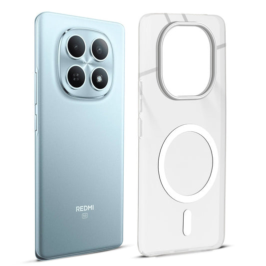 Anti-Yellow Scratch Resistant Case Support Magnetic Accessories Back Cover For Redmi Note 15 5G