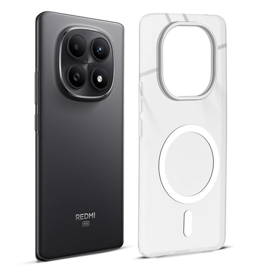 Anti-Yellow Scratch Resistant Case Support Magnetic Accessories Back Cover For Redmi Note 15 SE 5G